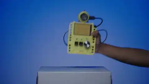 Gemma Translator live on-device speech-to-speech translation hardware in action